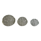 Lot 3 vases pique flowers VMC Reims