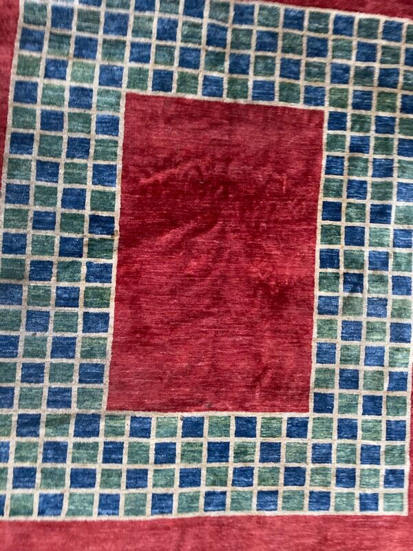 Tapis contemporain design, Gabbeh persan 225x256 cm