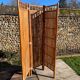 Vintage bamboo screen