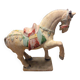 Cheval décoratif en terre cuite