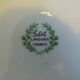 6 limoges porcelain assiettes cgt trans-atlantic general company, art deco