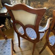 Salon Art Nouveau complet, 1 canapé + 2 fauteuils + 2 chaises, ca 1900
