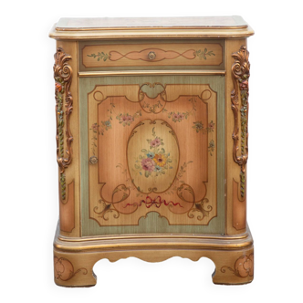 Venetian style lacquered patinated sideboard Italy 50