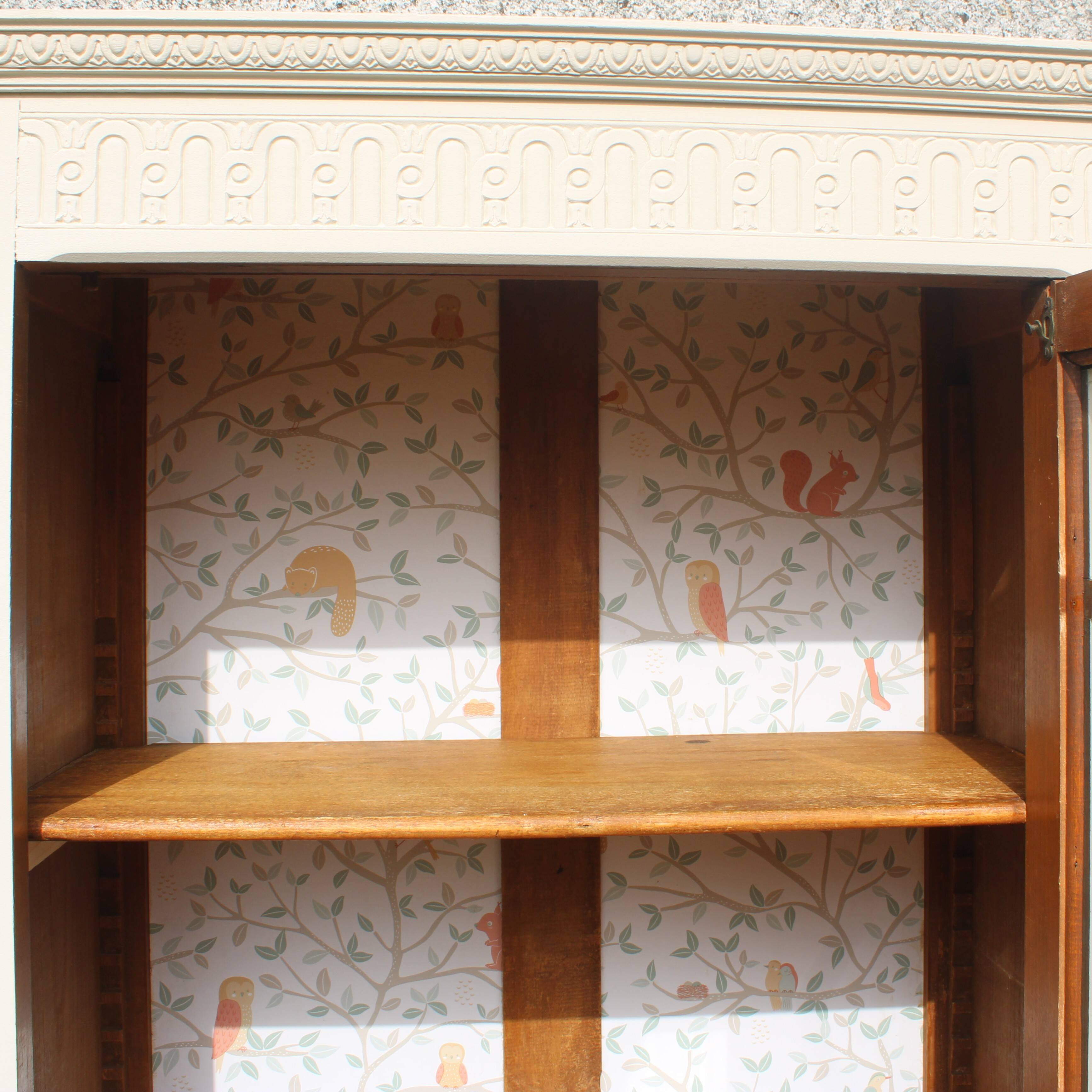 Antique Art Deco display cabinet – Camomille Libéron – 162 cm