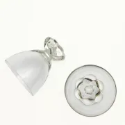 Verres à pieds floraux