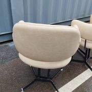 Paire de fauteuils anciens vintage