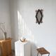 Rustic mirror wood 1900 folk art