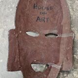 Old Nepalese cast iron mask