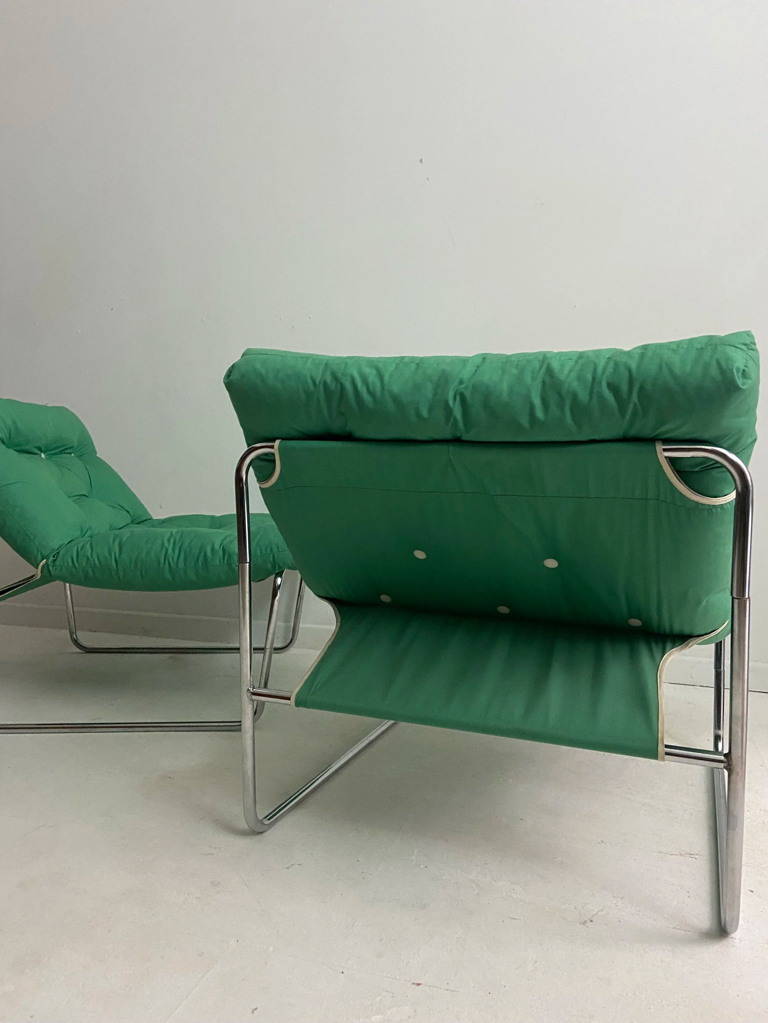 Pair of vintage armchairs