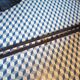 Paire de skis vintage en bois L=202cm