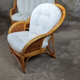 Rattan living room