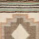 Patterned wool cover 192 x 141 cm