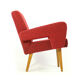 Red Midcentury Armchair by Jitona, Czechoslovakia 1960s