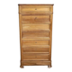 Napoleon III period secretary in a faux walnut chest of drawers