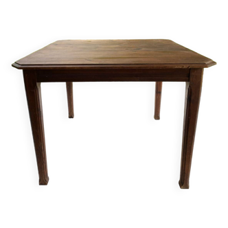 Old square table