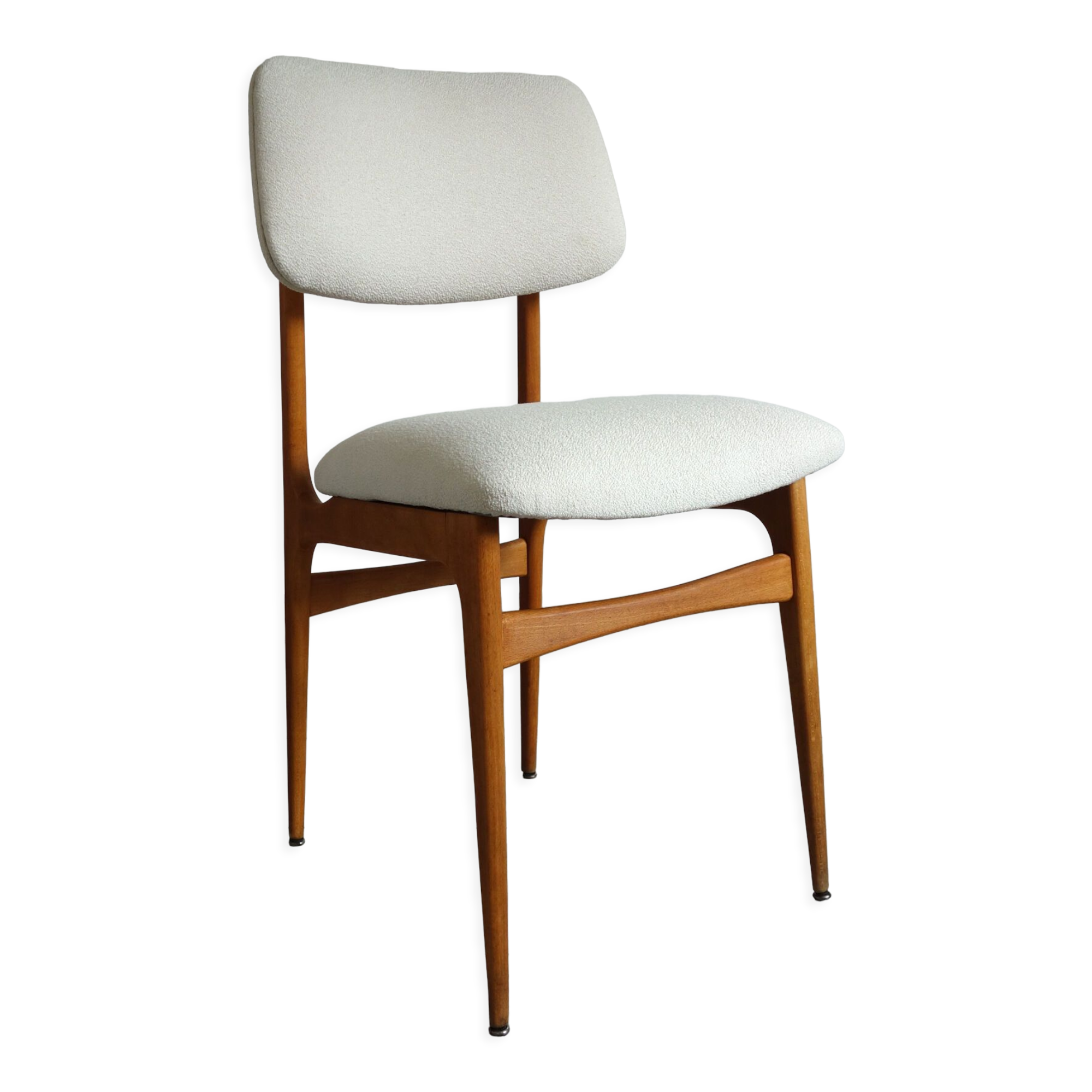 Chaise scandinave restaurée années 60