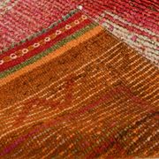 3x12 Faded Red Vintage Runner Rug, 97x353Cm