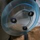 Aurora blue pendant light Arteluce1982