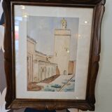 Orientalist watercolor