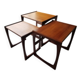 3 vintage teak g-plan nesting tables