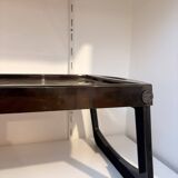 Vintage Brown Smoke Folding Tray Table