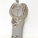 Grey woman, ceramiche chiminazzo, 1970