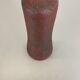 Abstract red Ceramic Studio Pottery Vase by Gerhard Liebenthron, Germany, 1970s