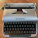 Machine à écrire Remington Travel riter circa 1950