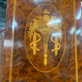 19th Century Marquetry Mirror Cabinet