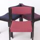 Set of 6 Vintage German Dining Chairs, 1950s–1960s, Black Beechwood