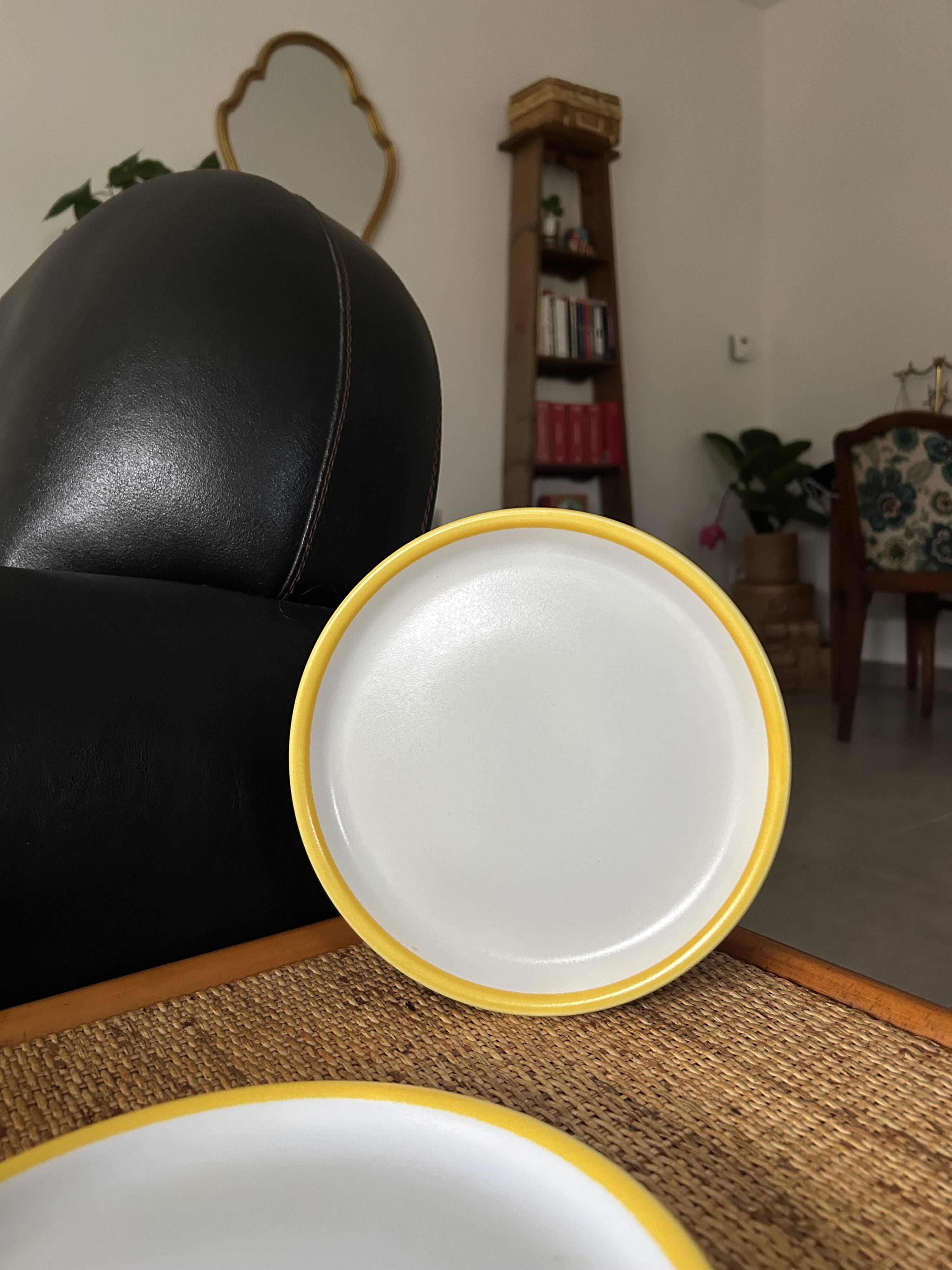 Assiettes vintage Salins les Bains