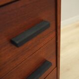 Teak chest of drawers, Danish design, 1980s, production: Denmark