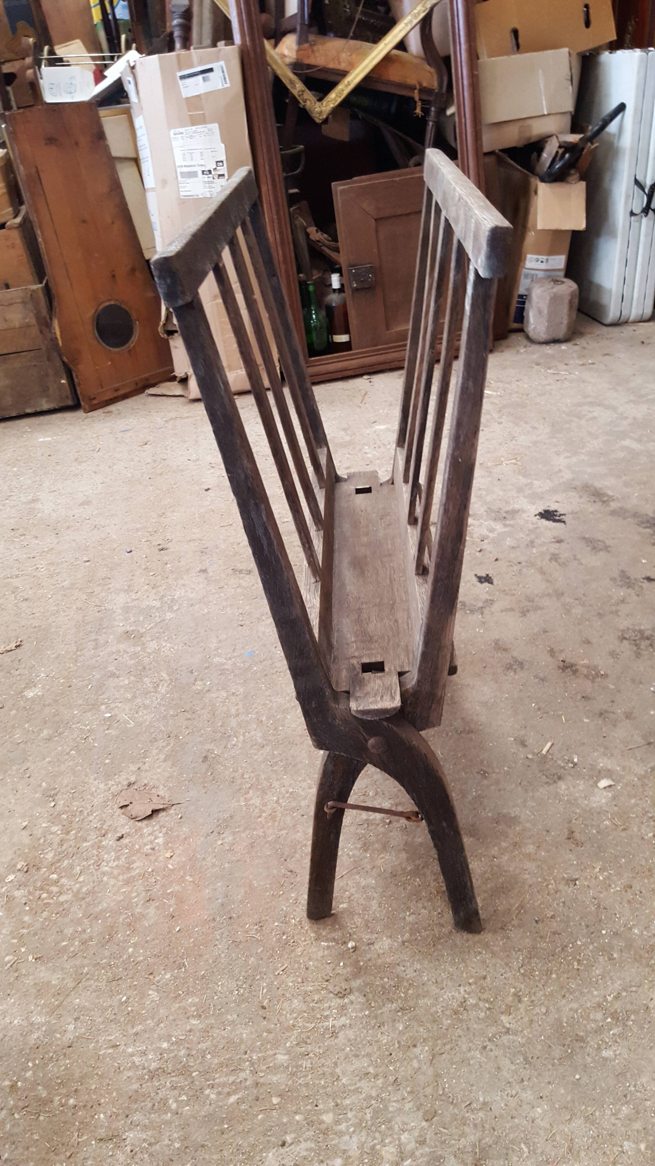 Wearing for 19th century oak paintings