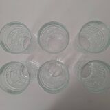 6 Verres Préfontaines vintage
