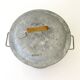 Antique washing machine the leopold crown - size 0 zinc folk art