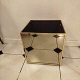 Cache-pot miroir Années 70 holland