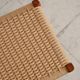 Large teak and rope bench by Niels O. Møller, Denmark, 1960s.