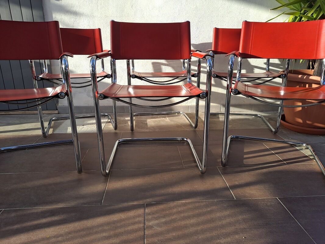 Matteo Grassi Cantilever Chairs MG5 1980