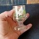 6 verres liqueur, décor fleurs vintage