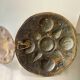 Large Antique  Brass Wall Candle holder  Sconce  height 35 cm