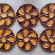 La Redoute x Selency set of 6 brown oyster plates