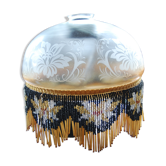 Lampshade with stamps