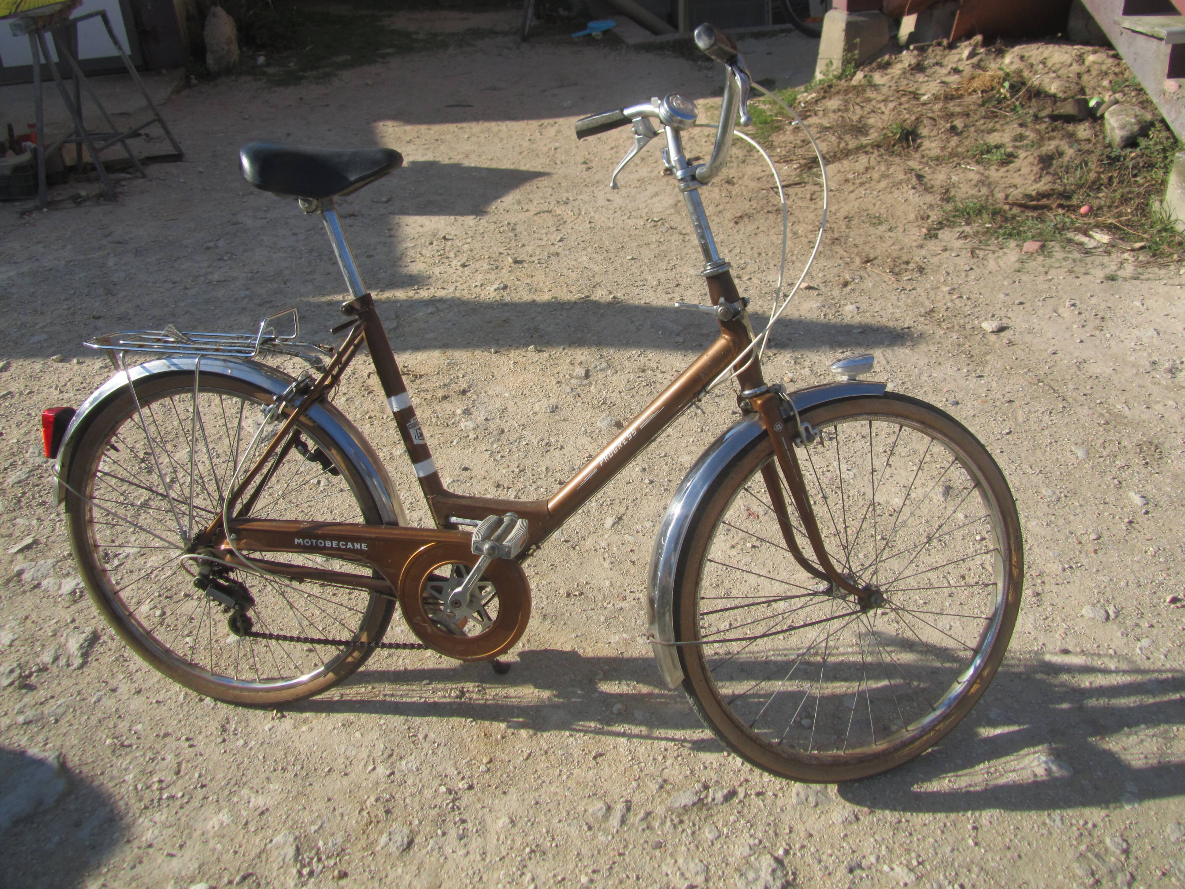 Velo Progress Motobécane 70s in good condition