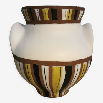 Vase à oreilles par Roger Capron Vallauris 50/60's