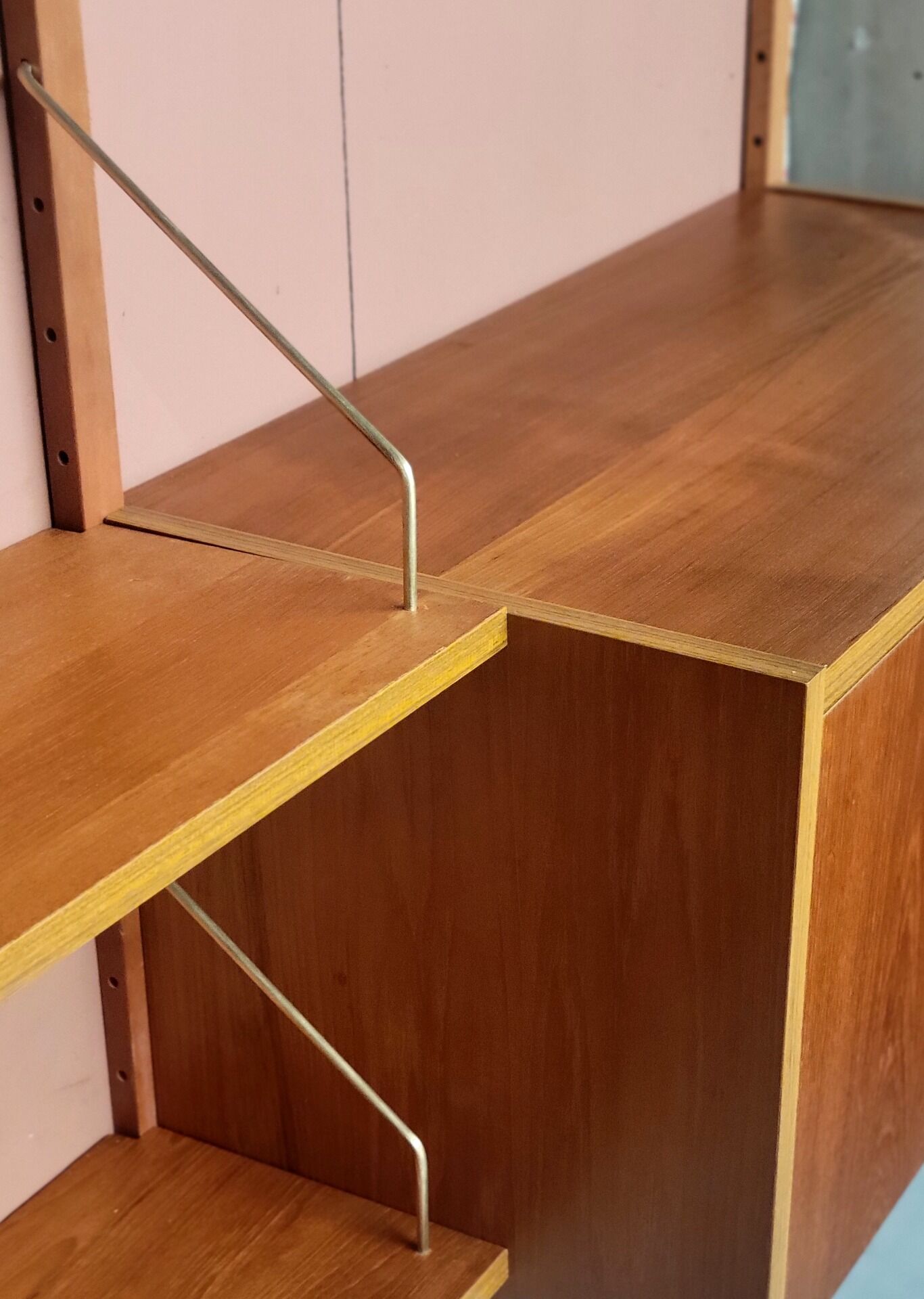 PS System wall unit by Preben Sørensen for Randers Møbelfabrik