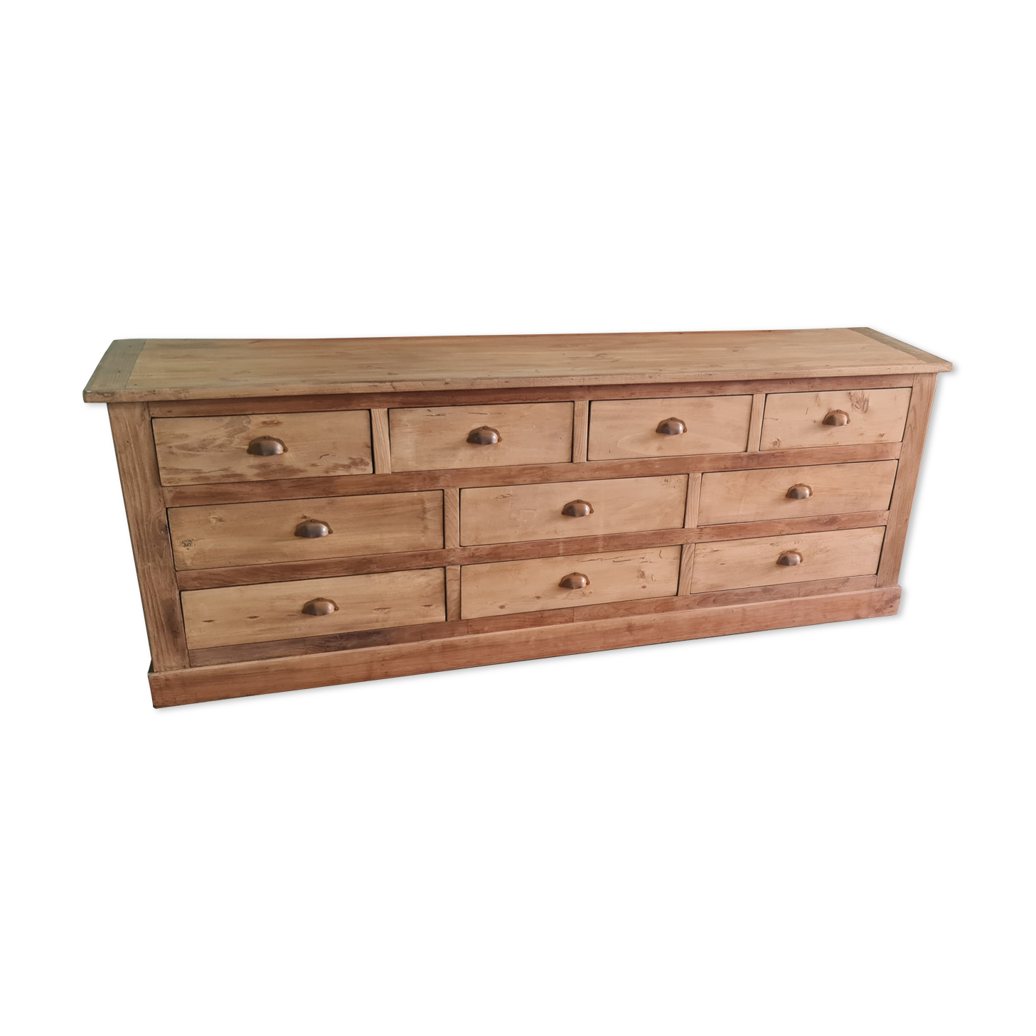 Drawer cabinet industrial furniture by trade ten drawers