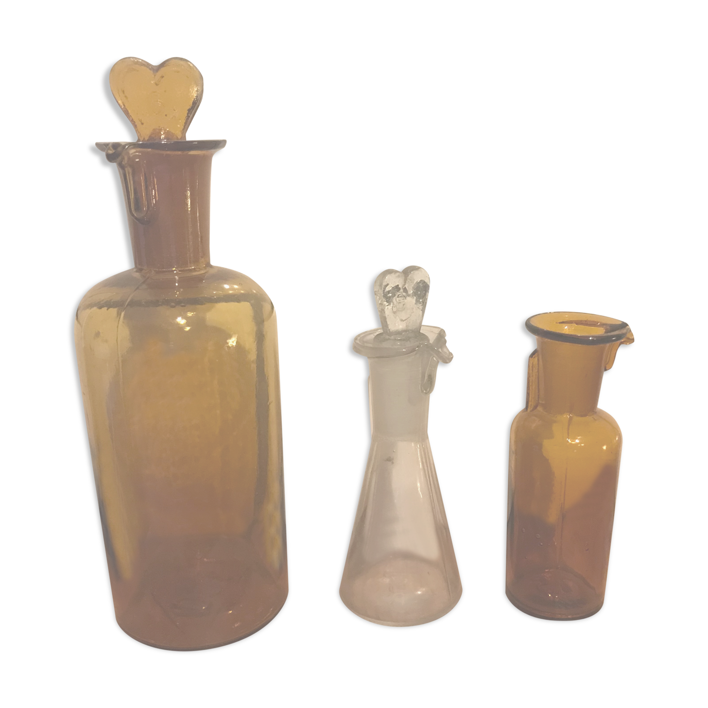 Lot of 3 vials of apothecary