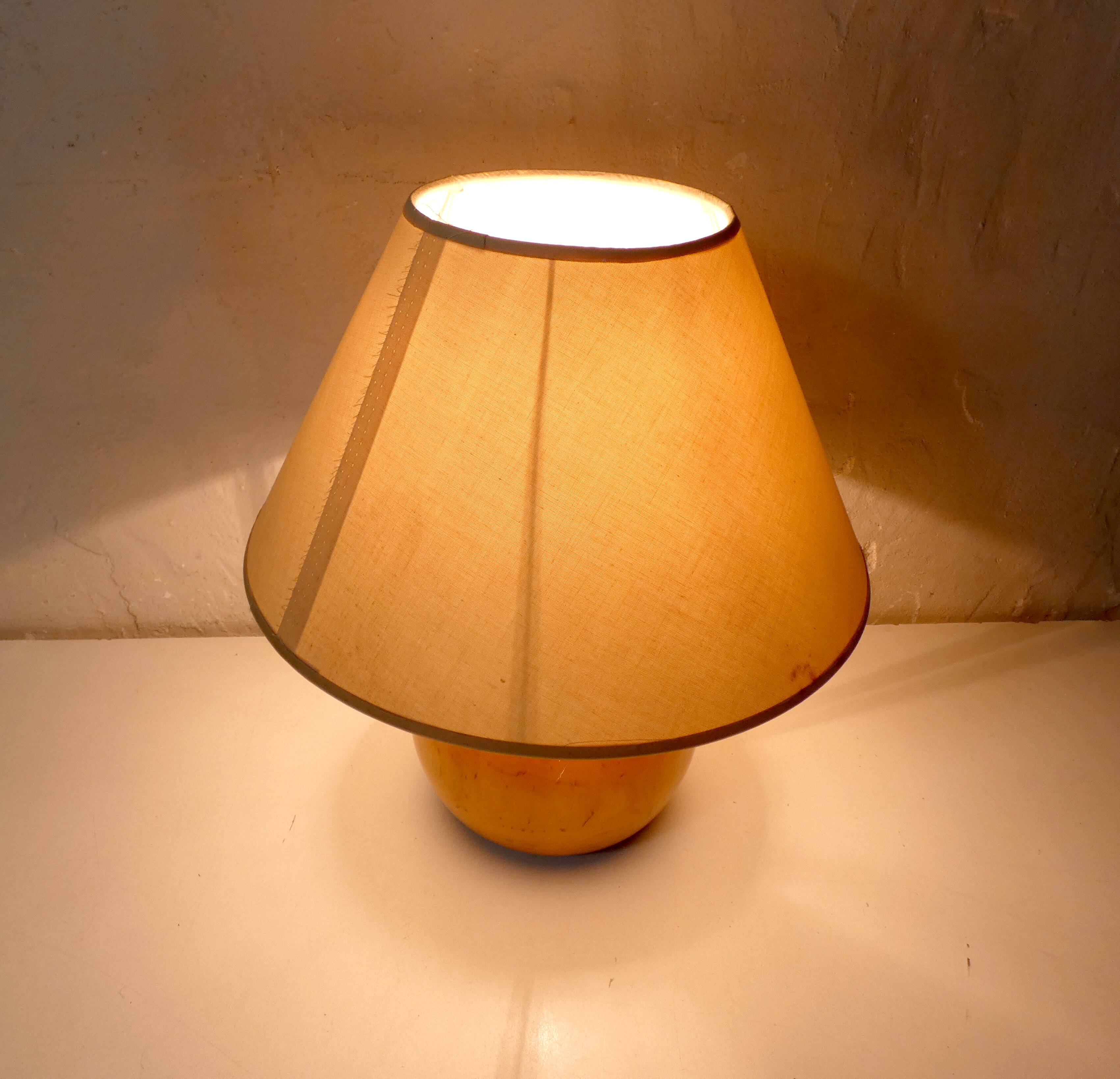 IMT Italy Vintage Design Turned Wood Lamp