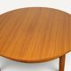 Table à manger extensible vintage en teck – années 1960