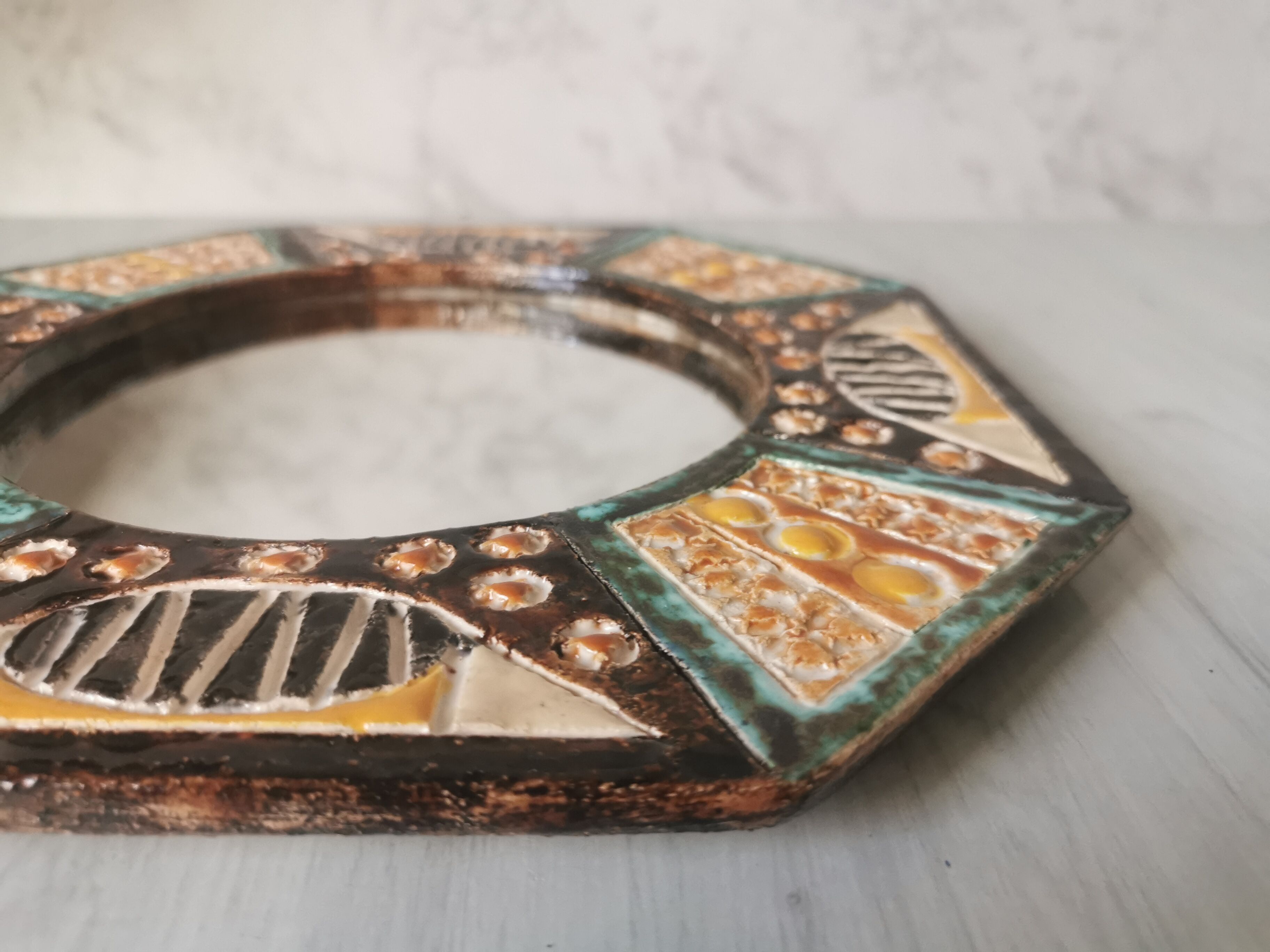 Art ceramic mirror